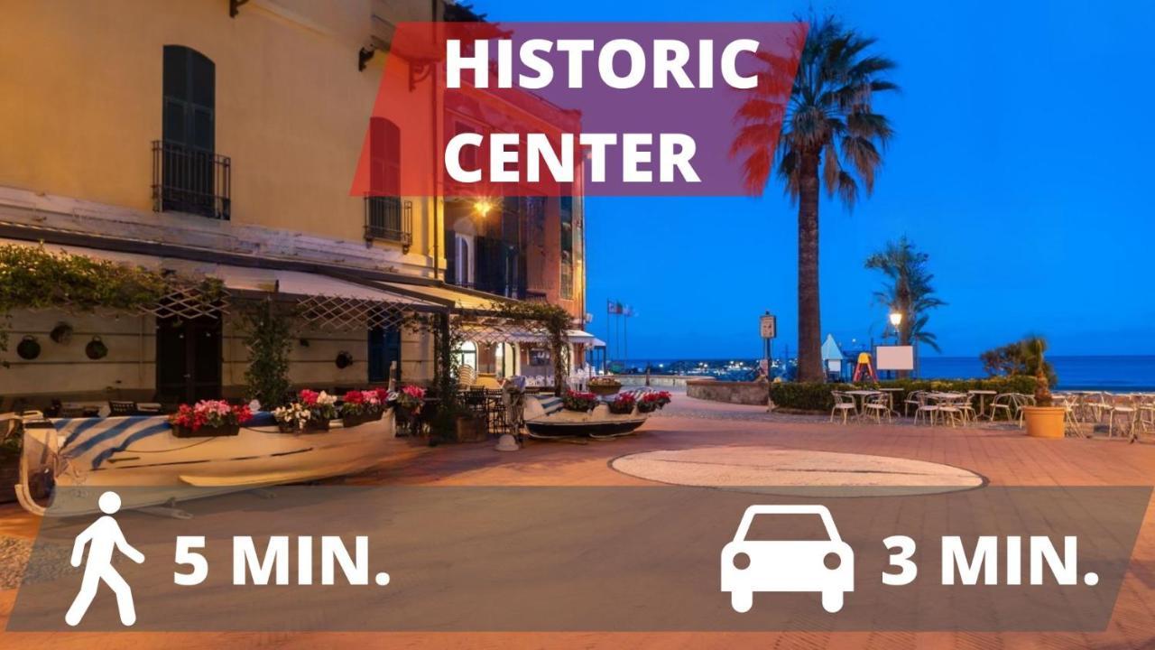 Vista Mare & 300Mt Da Spiaggia Con Freeparking E Ac Laigueglia Zewnętrze zdjęcie